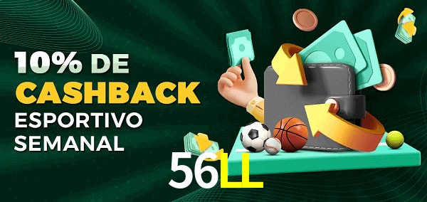 10% de bônus de cashback na 56LL