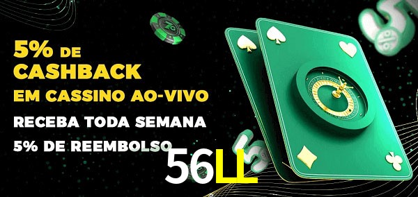 Promoções do cassino ao Vivo 56LL
